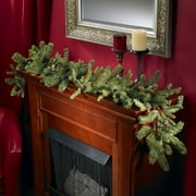 Angle View: Nearly Natural Pine and Pinecone Garland