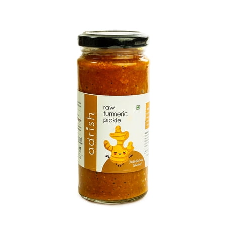 Adrish Zerowaste Raw Turmeric Pickle 8.81 oz