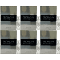 Spicebomb by Viktor & Rolf for Men 0.04 oz Eau de Toilette Vial Spray - PACK OF 6