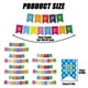 thumbnail image 4 of Juego de tarjetas de papel de arcoíris Matsuzay 16,4 pies decoraciones de feliz cumpleaños, 4 of 6