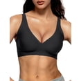 thumbnail image 1 of Bar Vertvie Wireless Seamless Deep V Push Up Cobertura total, 1 of 6
