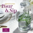 thumbnail image 6 of Barski European Quality Glass 2-Pc Bedside Water Set with Carafe and 6 oz Tumbler, Opal White Handle, Made in Europe, 6 of 8