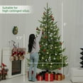 thumbnail image 7 of Resenkos 9ft Artificial Sparse Christmas Tree with Steel Stand & 4306 Tips for Home Office Holiday, 7 of 7