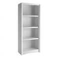 thumbnail image 2 of Corliving Adjustable 4 Shelf Bookcase, 4-Tier Shelving Unit Bookcase with Open Shelves, Display Bookshelf, for Living Room, Bedroom, Home Office, Display Bookshelf, White, 2 of 12