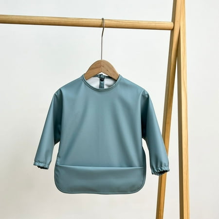 

DDWD New Danish Children‘s Waterproof Anti-Dressing Painting Apron Baby Bib Meal Bag Baby‘s Meal Clothes Dirty-proof Cover