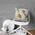 thumbnail image 5 of Revitalize Your Space with Blue Linen Throw Pillow Cases - 16x16 inch Set of 2 Modern Boho Farmhouse Outdoor Cushions Perfect for Sofa, Couch, Living Room, 5 of 7