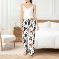 thumbnail image 4 of Naloa Pantalon de Pyjama Imprimé Hip Hop pour Femmes, Lounge pour Femmes, Pantalon de Pyjama Lounge pour Femmes-TTG, 4 of 6