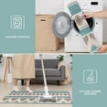 thumbnail image 6 of Blue and Pink Diamond Shaped Boho Pattern Kitchen Rugs Sets Of 3,Kitchen Runner Rugs Non Skid Washable,Decorative Kitchen Floor Mats for Kitchen,Sink,Laundry,17"x30"+ 17"x47" + 17"x59", 6 of 6