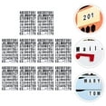 thumbnail image 5 of 10 Sheets of Self Adhesive Alphabet Stickers PVC Number Letter Stickers Mailbox Number Decals, 5 of 8