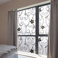 thumbnail image 3 of Window Film, Window Privacy Film, Window Vinyl Glass Covering, Stained Glass Decorative Film, Window Film Privacy Frosted, Static Window Clings, Non-Adhesive, No-Glue, 3 of 8