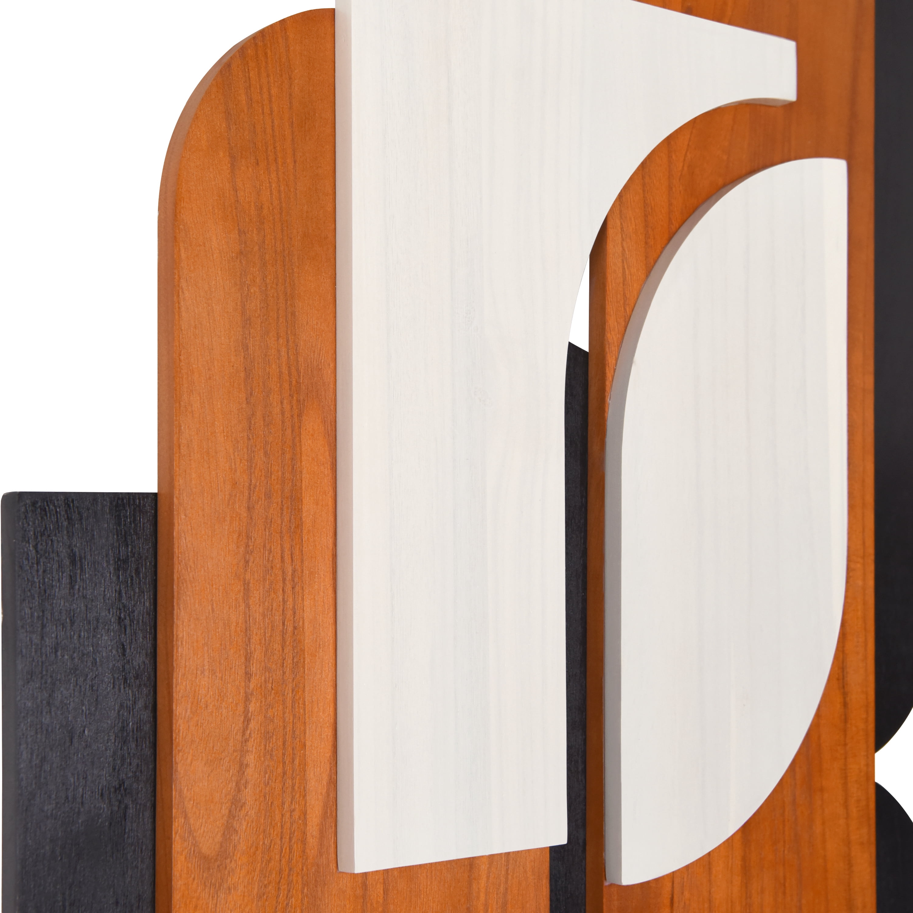 "Honeyed Dusk I & II" Hand Made & Hand Finished Dimensional Solid Wood Abstracts