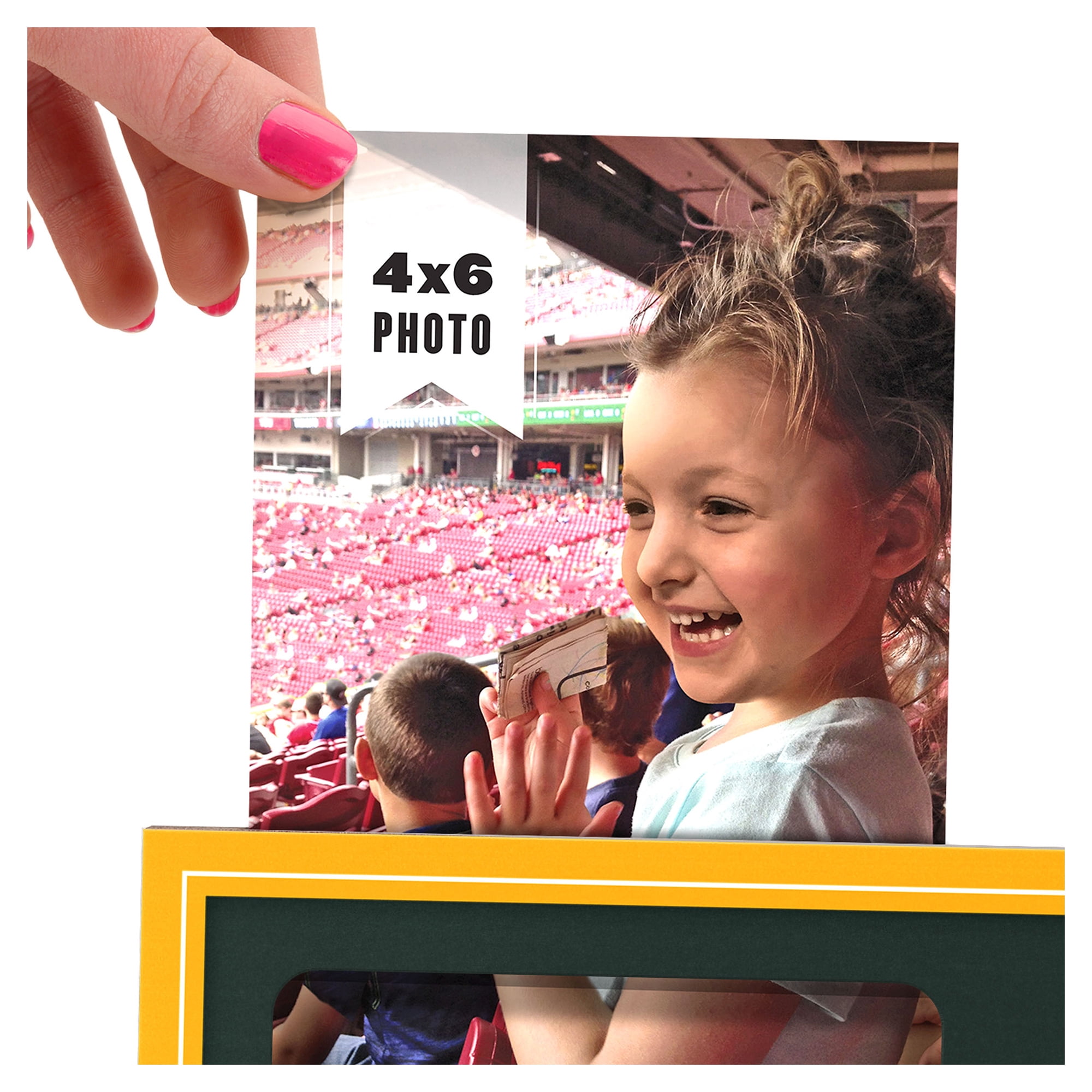 IDNA Green Bay Packers 3D Logo Series Picture Frame