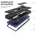 thumbnail image 7 of FITO For Moto G Pure Case, Phone Case with Screen Protector and Kickstand (Black), 7 of 7