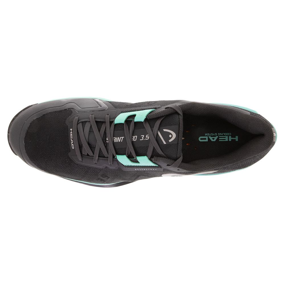 Head Men`s Sprint Pro 3.5 Tennis Shoes Black and Teal (  8   ) - image 5 of 5
