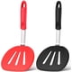 thumbnail image 1 of Volteadores de silicona de 2 piezas, volteador de panqueques Flexible, espátula redonda ancha para huevos, tortitas, hamburguesas, filetes WD.WDQZL Ropa, 1 of 7