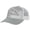 Silver/White, variant on Bridesmaid Trucker Hat – Pink & White Snapback