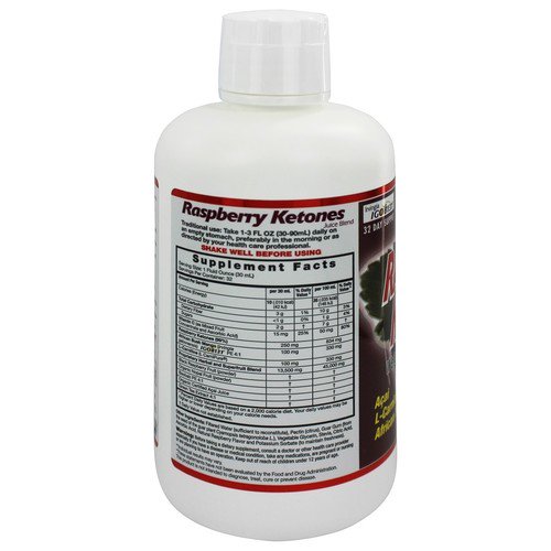 Dynamic Health Juice Blend Liquid Dietary Supplement, Raspberry Ketones