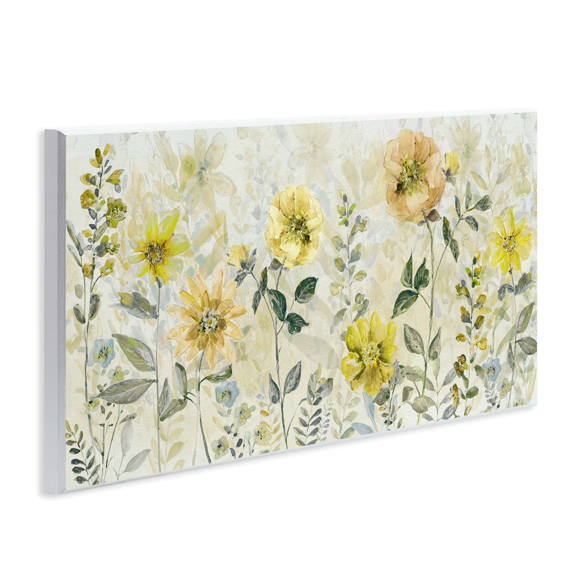 Stupell Industries Yellow Buttercup Garden Wall Plaque Art, design by Sally Swatland