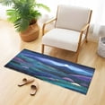 thumbnail image 5 of Full Moon over Mountains 39x20" Bath Mat Carpet, Absorbent and Non-Slip for Kitchen or Bathroom, Quick-Drying, 5 of 8