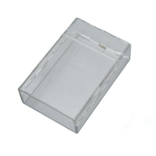 Case, Plastic Transparent Box With 21pcs Capacity Flip Open Pocket Joint Holder For Lipsticks Lighters Keys