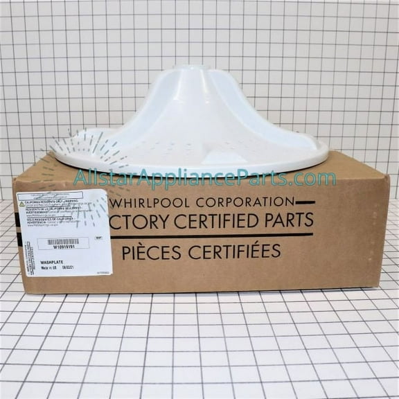 Whirlpool Washing Machine Washplate W10919191