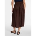thumbnail image 4 of Time and Tru Women’s Tiered Maxi Skirt, Sizes XS-XXXL, 4 of 6