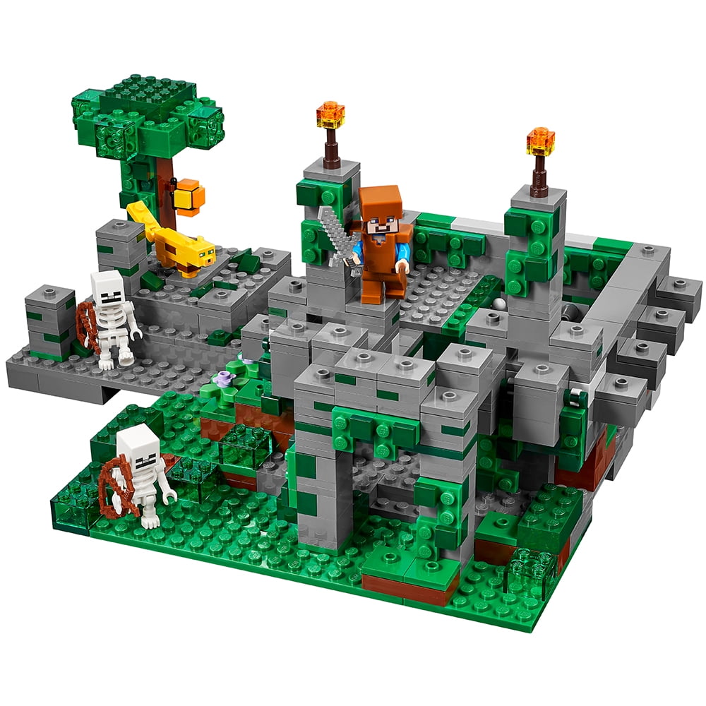 lego minecraft jungle temple