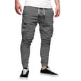 thumbnail image 2 of Utoimkio Men's Cargo Pants Lightweight Loose Fit Jogger Pants Casual Outdoor Hiking Pants Cargo Sweatpants with Pockets, 2 of 7