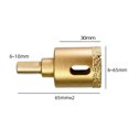 thumbnail image 2 of Amdohai Brazed Welding Diamond Core Drill Bit Marble Ceramic Tile Wall Brick Holes Drilling Accessory with Storage Box Wet-and-dry Use, 2 of 8