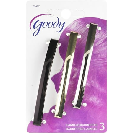 Goody 4 Pack Goody Classics 3 Metal Domed Barrette 3 Ea