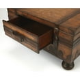 thumbnail image 2 of Butler Specialty Company, Vasco Old World Map Trunk Table, Light Brown, 2 of 7