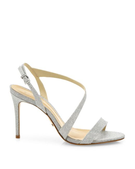 silver sandals walmart