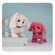 thumbnail image 4 of Electric plush dog, sandpiper, can walk, bark, and wag its tail. Children's electric toys for playing house, electronic pets (sandpiper (black)), 4 of 5