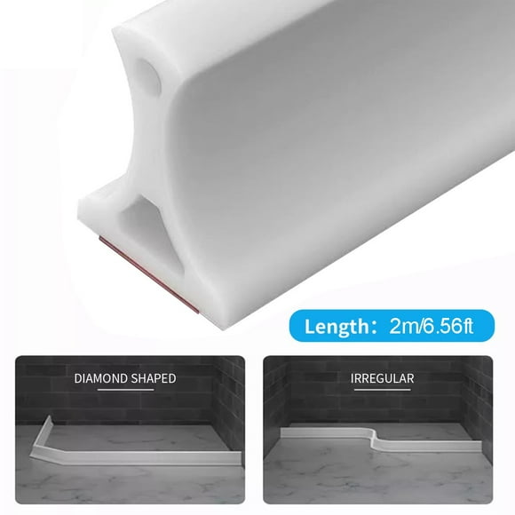 Practical Rubber Retaining Strip for Effective Water Blocking in the Shower