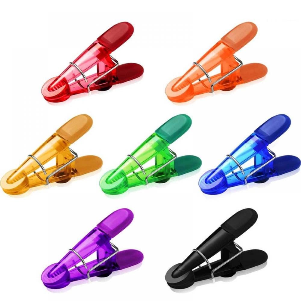 Bag Clips with 10PCS Assorted Bright Colors Clips for