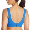 thumbnail image 2 of Just My Size Comfort Wirefree Bra Lace Trim & Back Close_Velvet Evening_XXXXX-L, 2 of 2