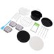 thumbnail image 1 of Kit De Accesorios Para Freidora, Juego De Rejilla Para Freidora De Acero Inoxidable 304 Con Moldes Para Hornear Pasteles Y Pizza Para Cocinar, 1 of 7