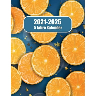 2021-2025 5 jahre kalender (Paperback)