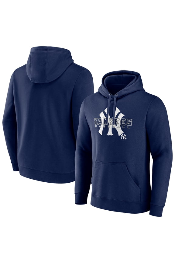 Men's Navy New York Yankees Stellar Pullover Hoodie