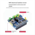 thumbnail image 1 of CAN Bus Expansion Board 2-CH Isolated HAT+ Dual Chips, 1 of 5