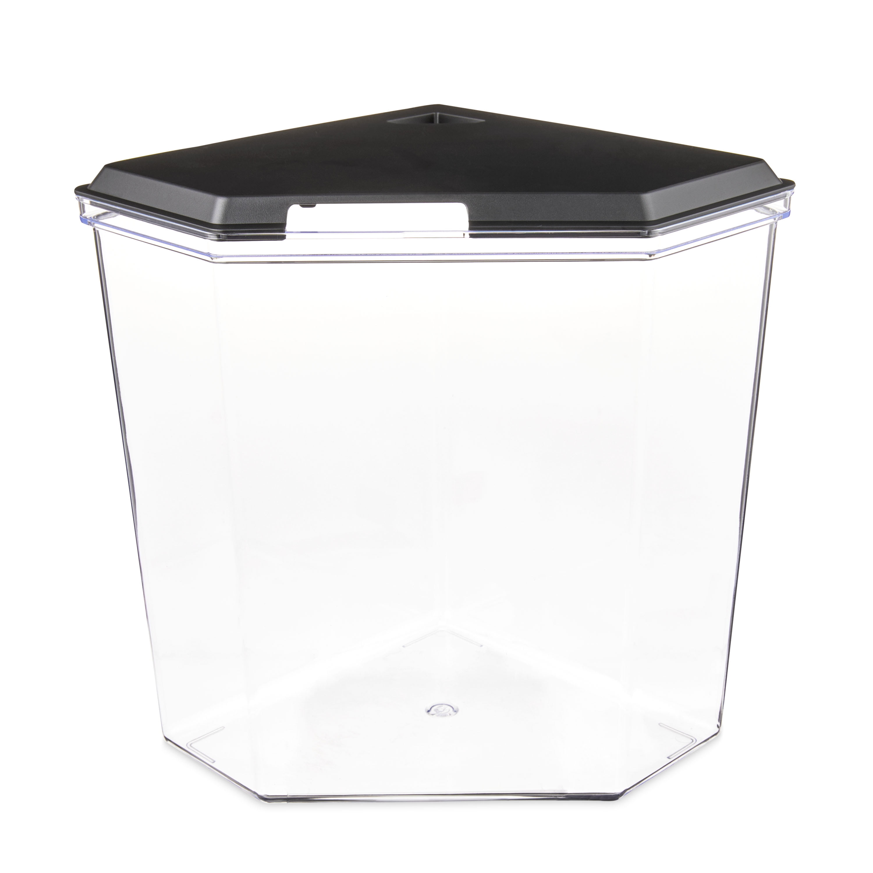 Aqua Culture  2.5 Gallon  Plastic Aquarium , Black, 12.23''L x 9.16"W x 11.22''H