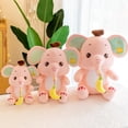 thumbnail image 3 of LIWEN Elephant Plush Toys High Simulation Soft Stuffed Decorative Toy Elephant Animal Plush Stuffed Toy for Girl, 3 of 8
