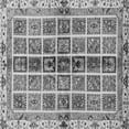 thumbnail image 1 of Ahgly Company Indoor Square Abstract Gray Modern Area Rugs, 4' Square, 1 of 4