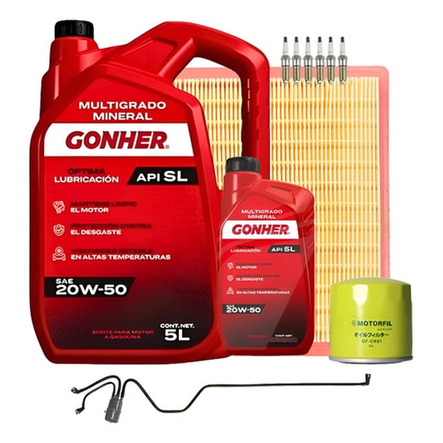 Kit De Afinacion Town Country 01-03 3.8l Gonher 20w50