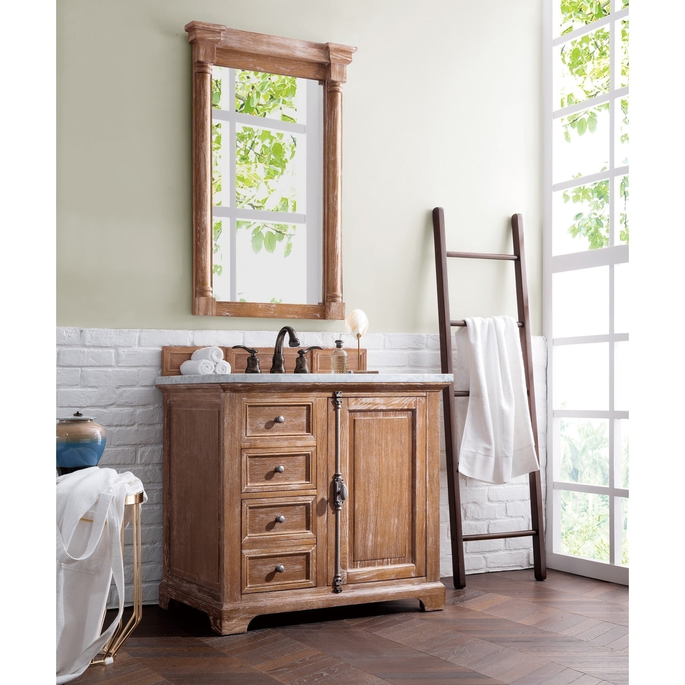 James Martin Furniture Providence 36 Single Vanity Cabinet James Martin Furniture Providence 36 Single Vanity Cabinet Driftwood
