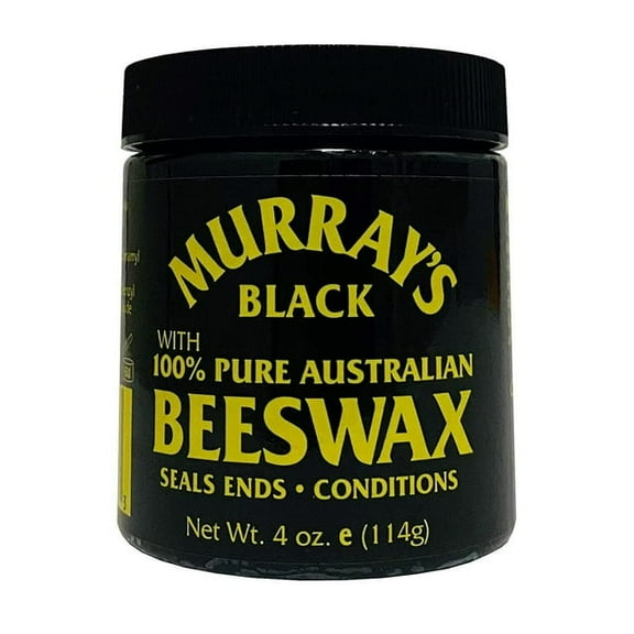 Murrays Black with 100% Pure Australian Beeswax Seals Ends & Conditions 4oz