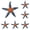 Dark Blue*6, variant on VKLU Realistic Artificial Starfish, Weighted Rubber Sinking Sea Star for Diving Games & Pool Party, Marine Life Decor for Fish Tank, 1 Pack