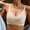 Beige, variant on Women’S Full Coverage Wireless Bras Supportive Wide Strap Comfort Bra for Sagging Breasts No Back Fat Minimizer Bra Light Blue L(L)