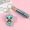 thumbnail image 1 of Juego clásico Minecraft figuras en miniatura de juguete llavero mi mundo Steve muñeca colgante llaveros mochila ornamento para niños regalos de cumpleaños xuanjing  unisex, 1 of 2