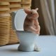 thumbnail image 4 of Decoración del hogar de animales Jardín lindo Figuras de animales en miniatura Decoración Animal de escritorio Adorno Resina AweSitey HA8477-00B, 4 of 6